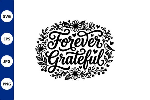 Forever Grateful Floral Wreath